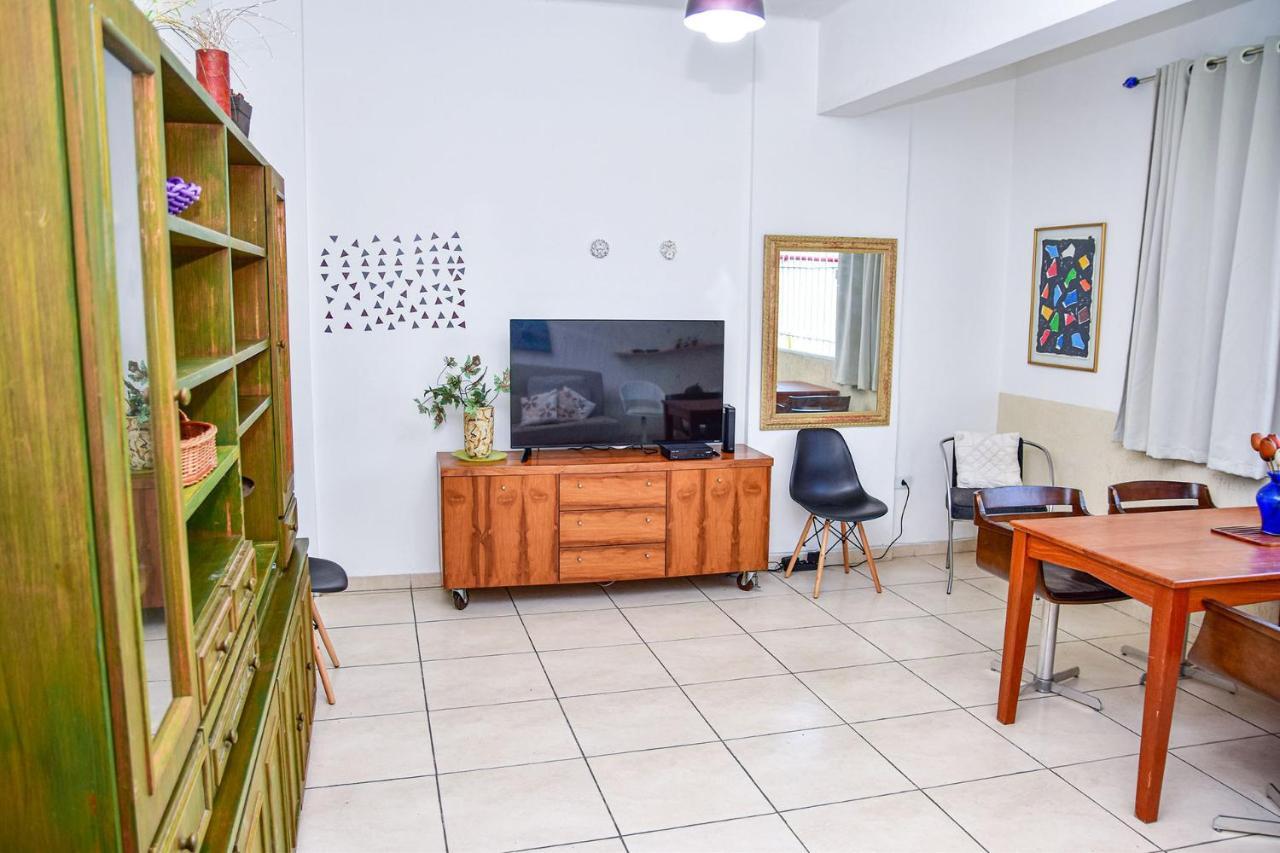 Charmoso Apto A Beira-Mar Com Wi-Fi Em Santos Sp Apartment Exterior photo
