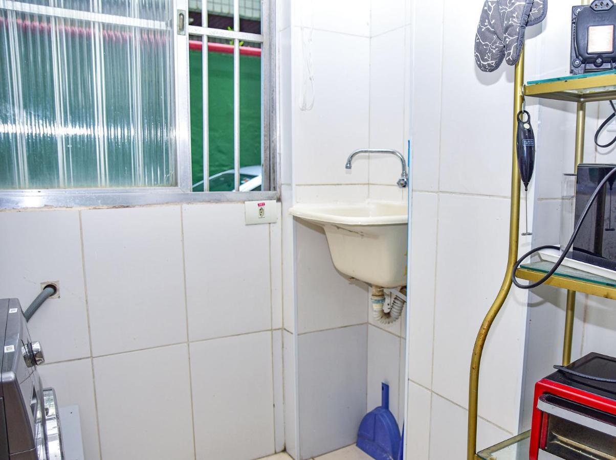 Charmoso Apto A Beira-Mar Com Wi-Fi Em Santos Sp Apartment Exterior photo