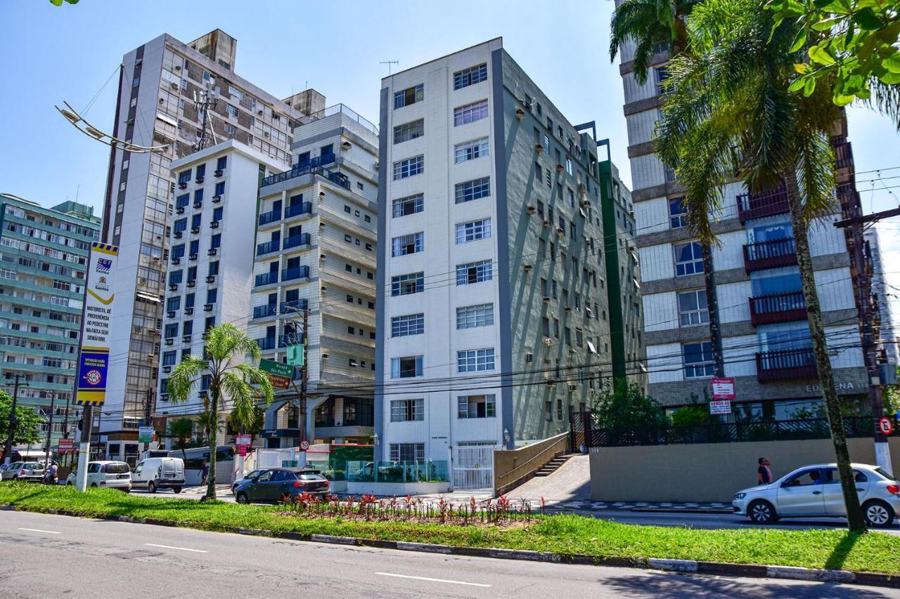 Charmoso Apto A Beira-Mar Com Wi-Fi Em Santos Sp Apartment Exterior photo