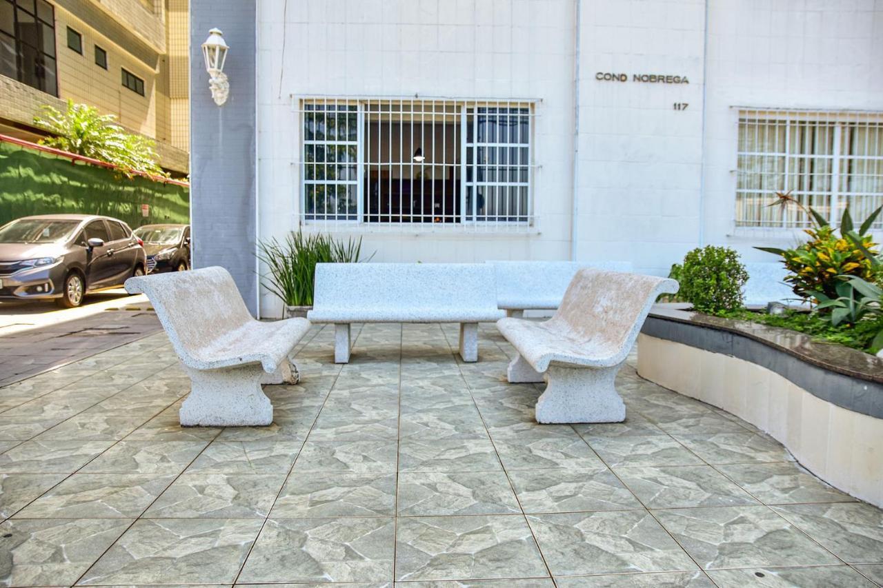 Charmoso Apto A Beira-Mar Com Wi-Fi Em Santos Sp Apartment Exterior photo