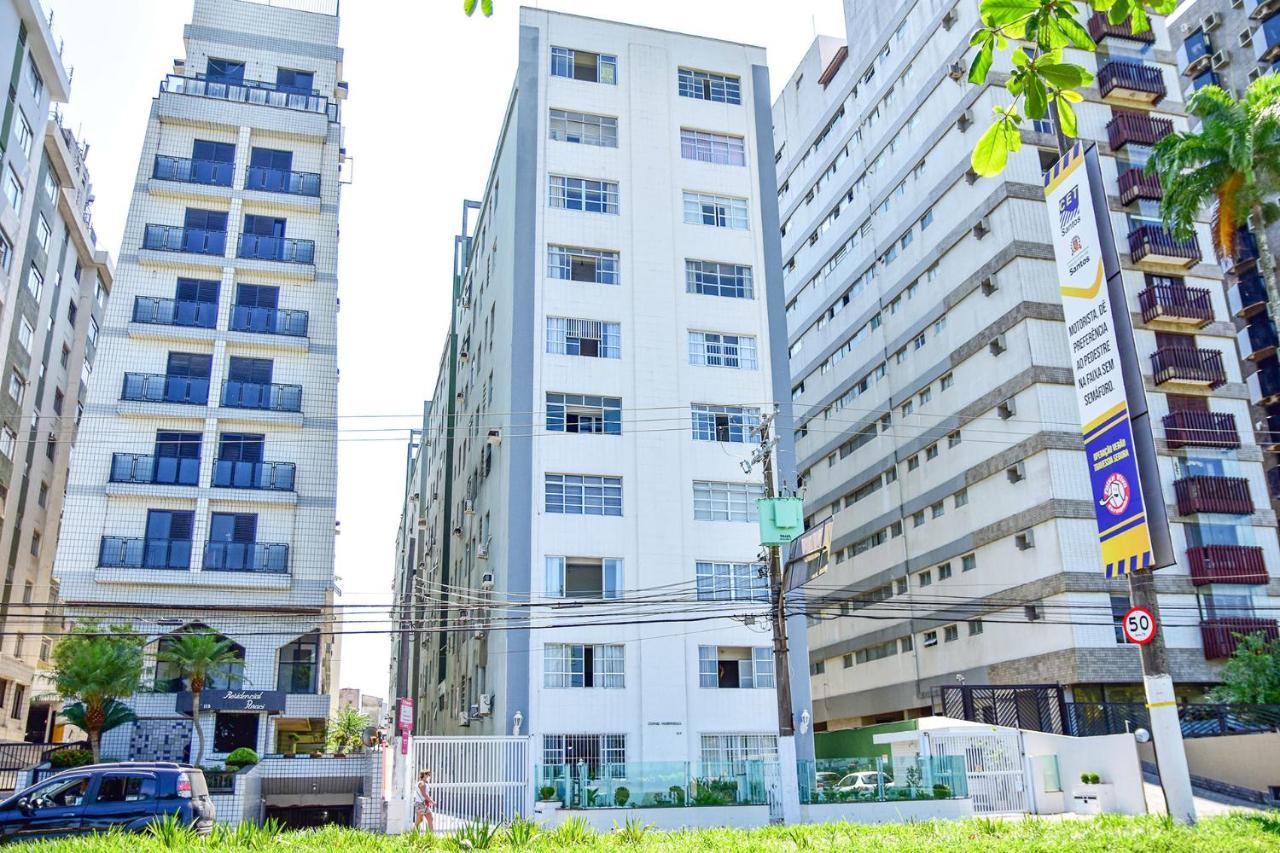 Charmoso Apto A Beira-Mar Com Wi-Fi Em Santos Sp Apartment Exterior photo