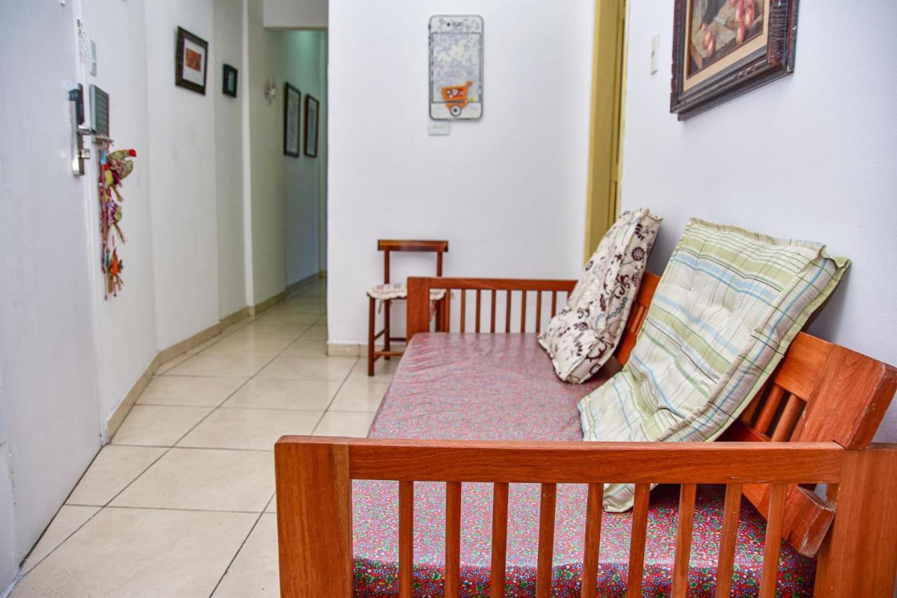 Charmoso Apto A Beira-Mar Com Wi-Fi Em Santos Sp Apartment Exterior photo